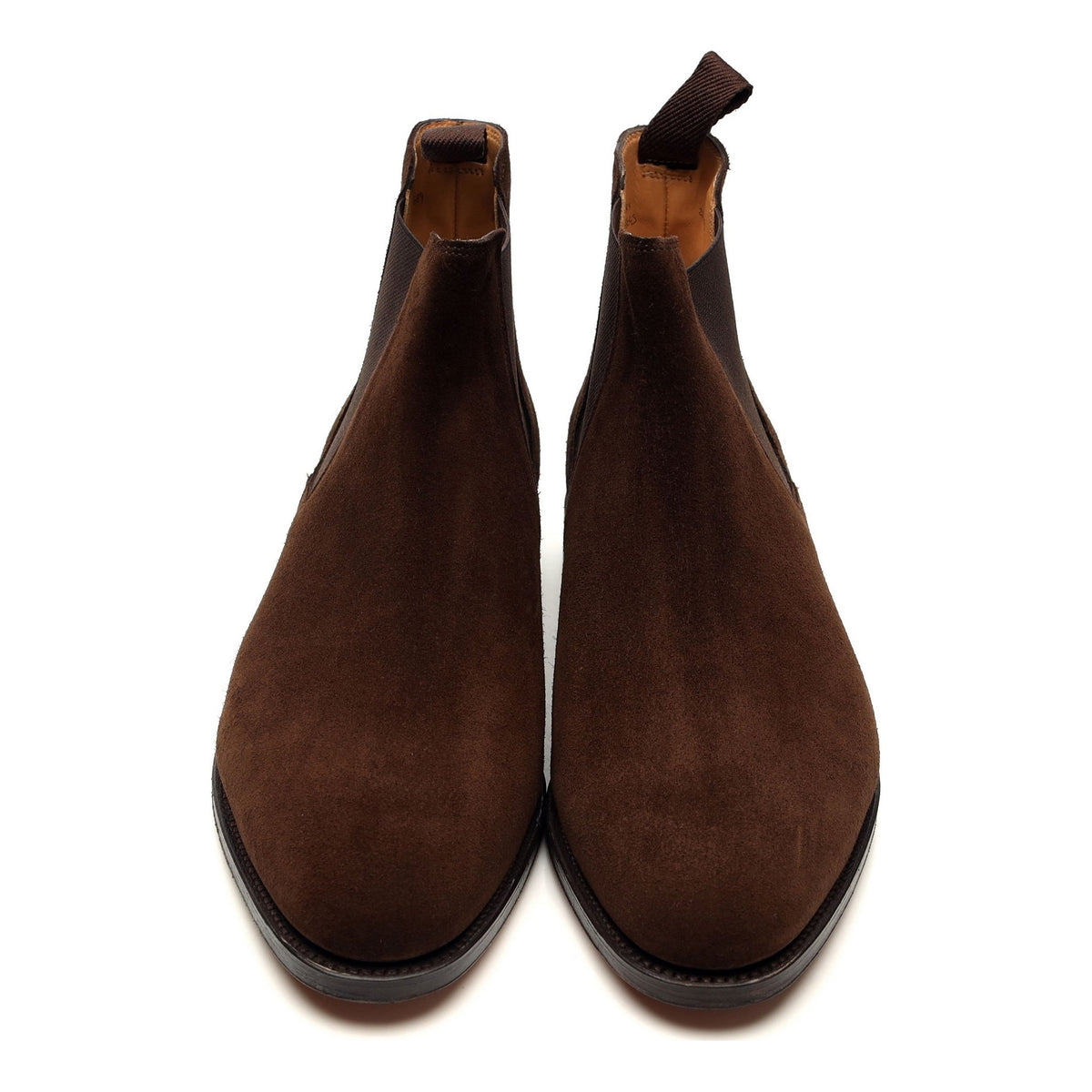 &#39;Lawry&#39; Dark Brown Suede Chelsea Boots UK 8.5 E