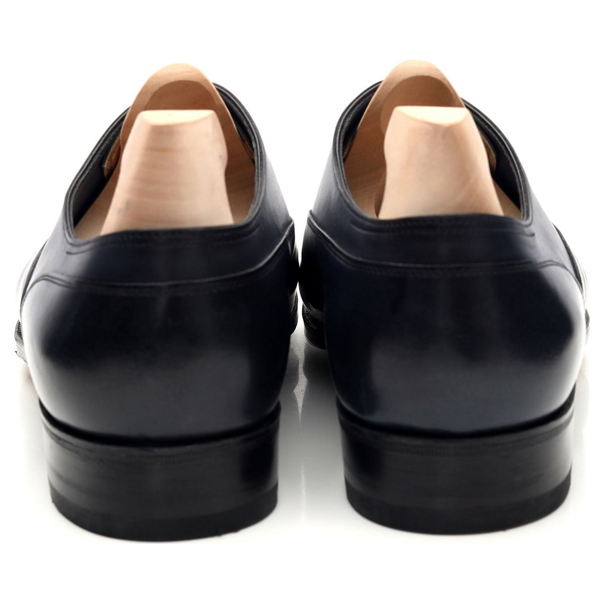 &#39;Alford&#39; Navy Blue Leather Oxford UK 9 E