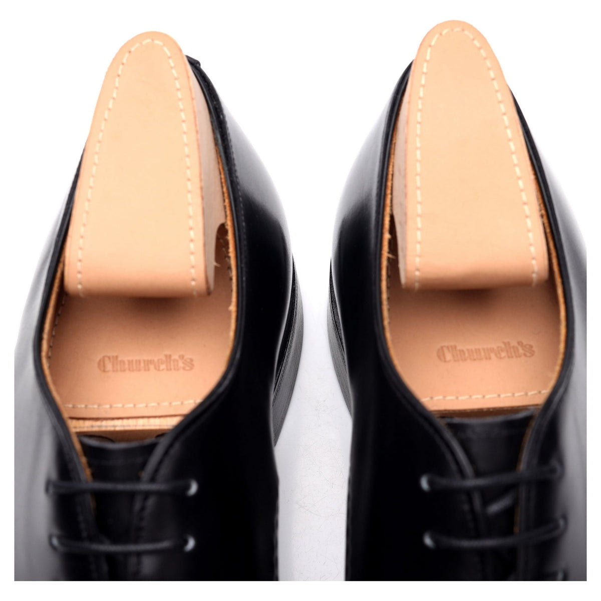 Crown Collection &#39;Eliot&#39; Black Leather Wholecut Oxford UK 9 F