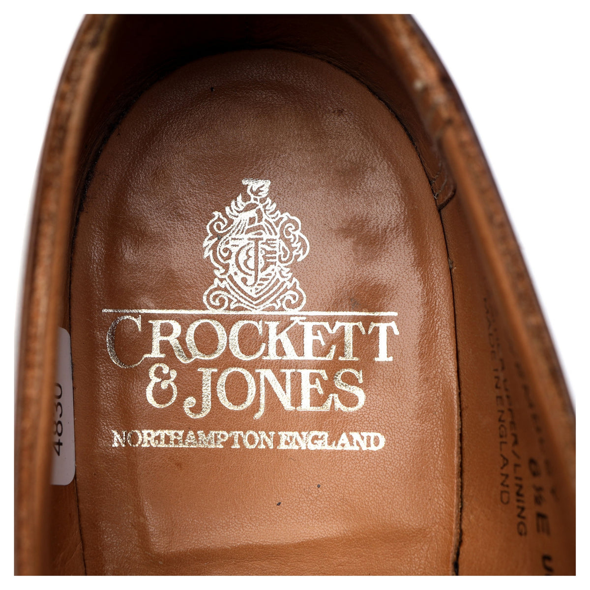 &#39;Wembley&#39; Brown Leather Oxford UK 6.5 E