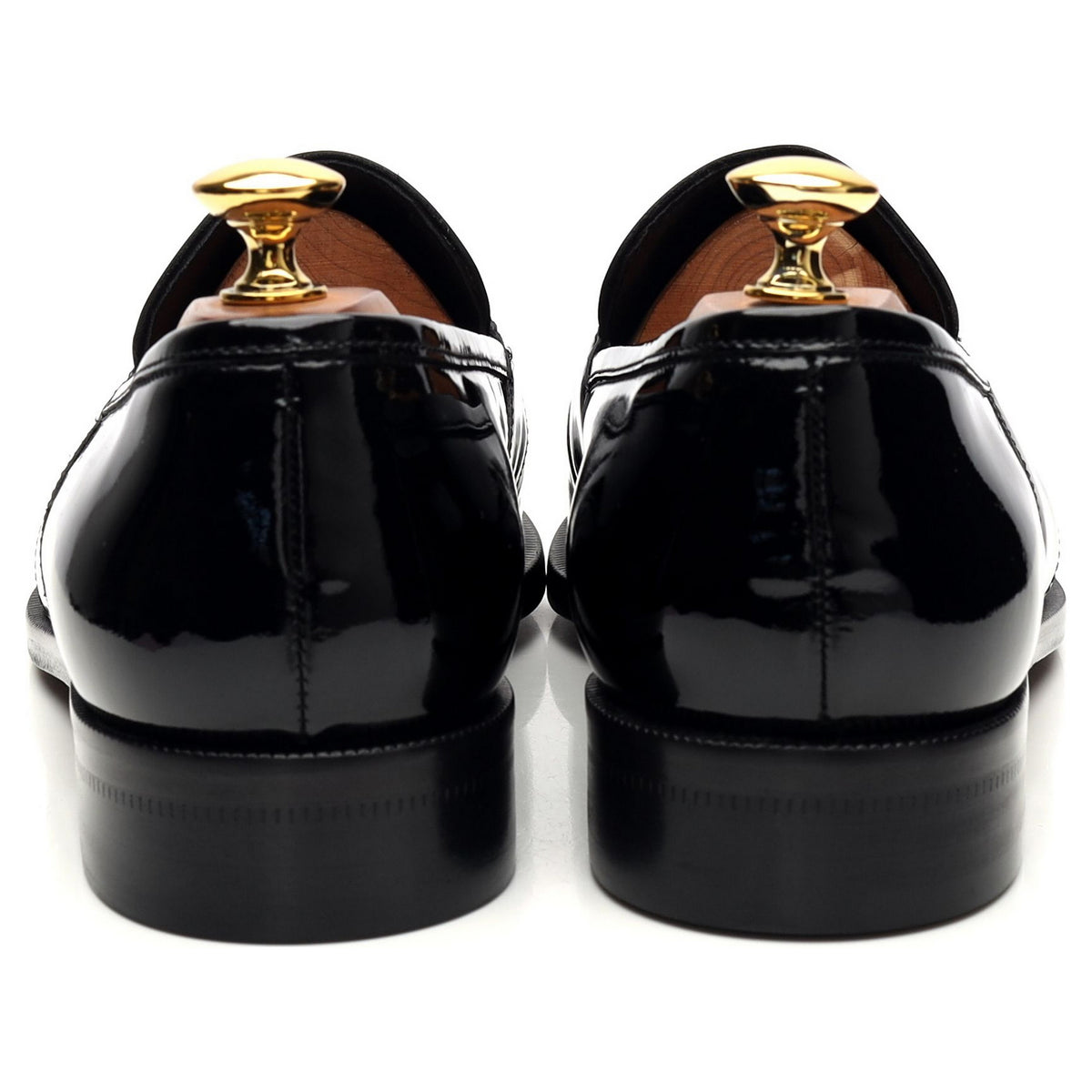 &#39;Ettrick&#39; Black Patent Leather Loafer UK 6