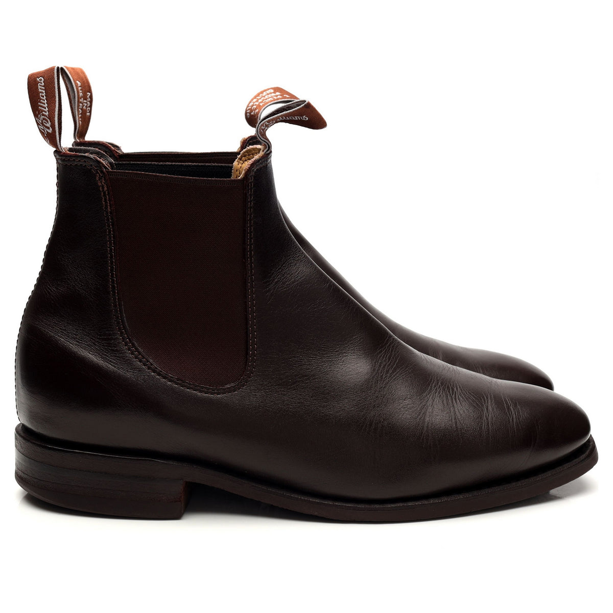 &#39;Comfort Craftsman&#39; Dark Brown Leather Chelsea Boots UK 7.5 G