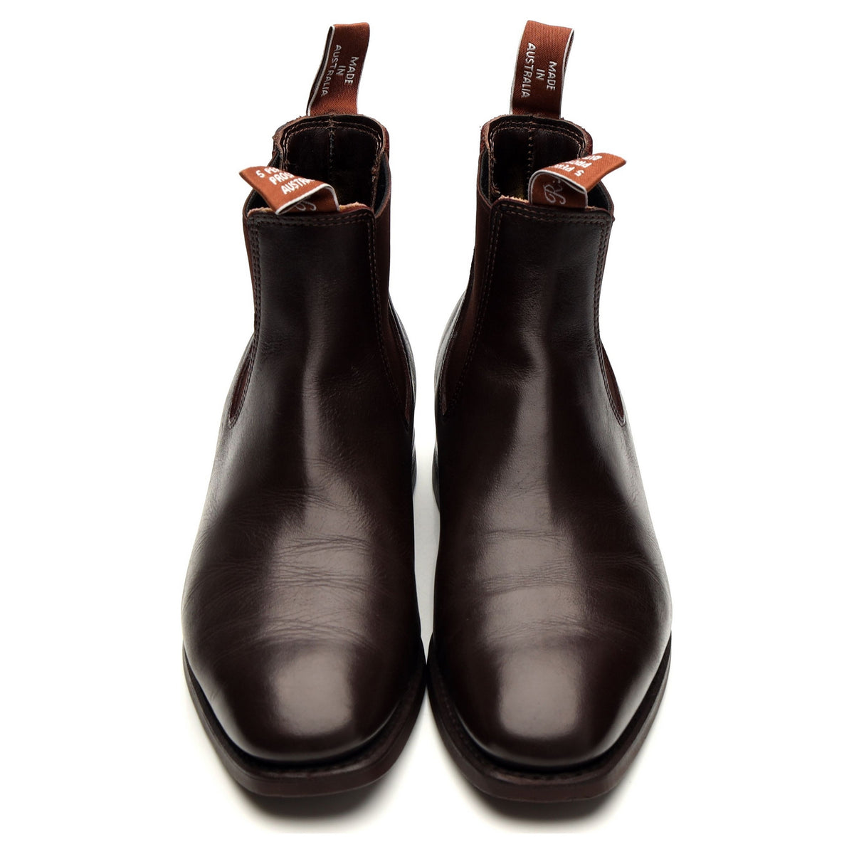 &#39;Comfort Craftsman&#39; Dark Brown Leather Chelsea Boots UK 7.5 G