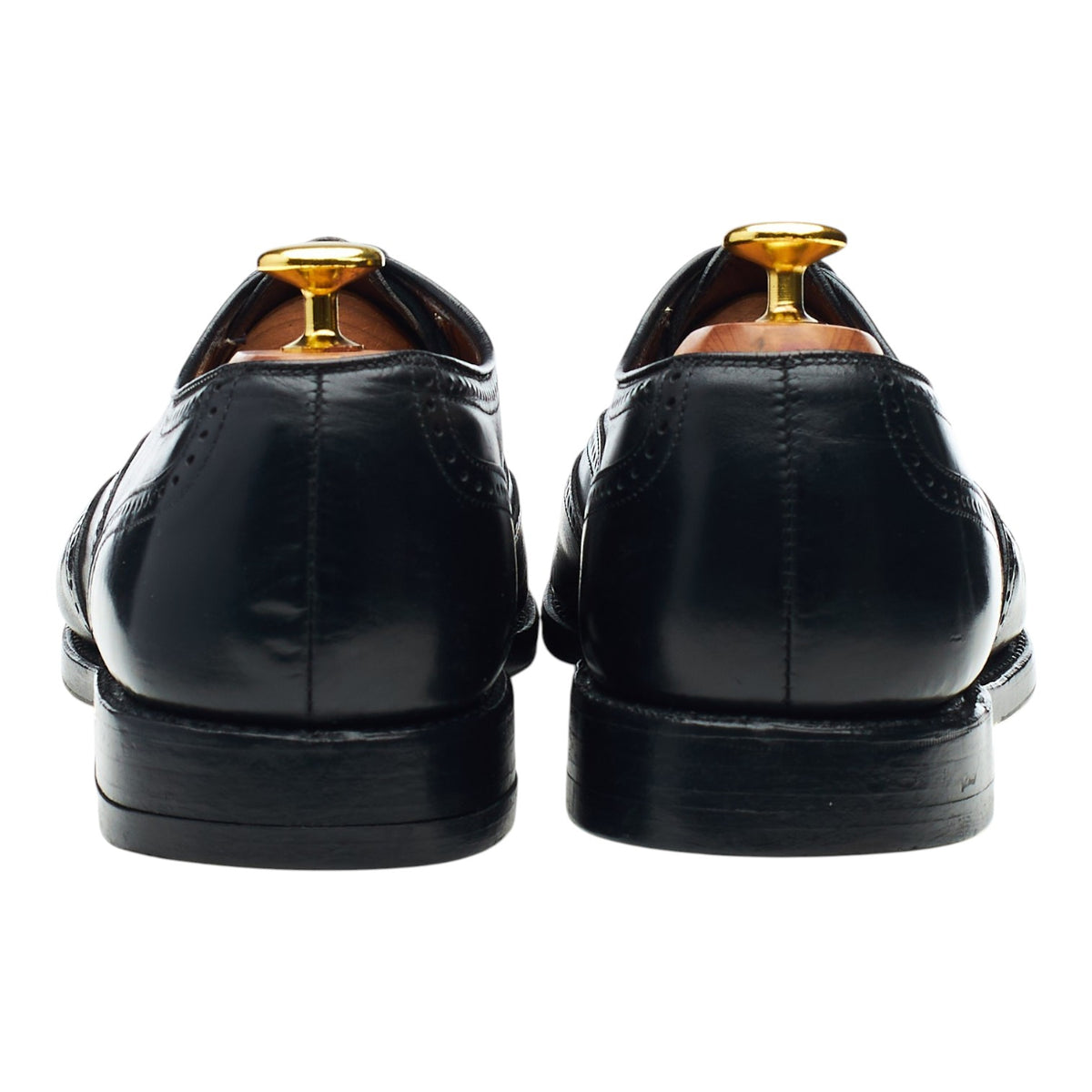 'Marlow' Black Leather Oxford Brogues UK 9.5 US 10.5 B