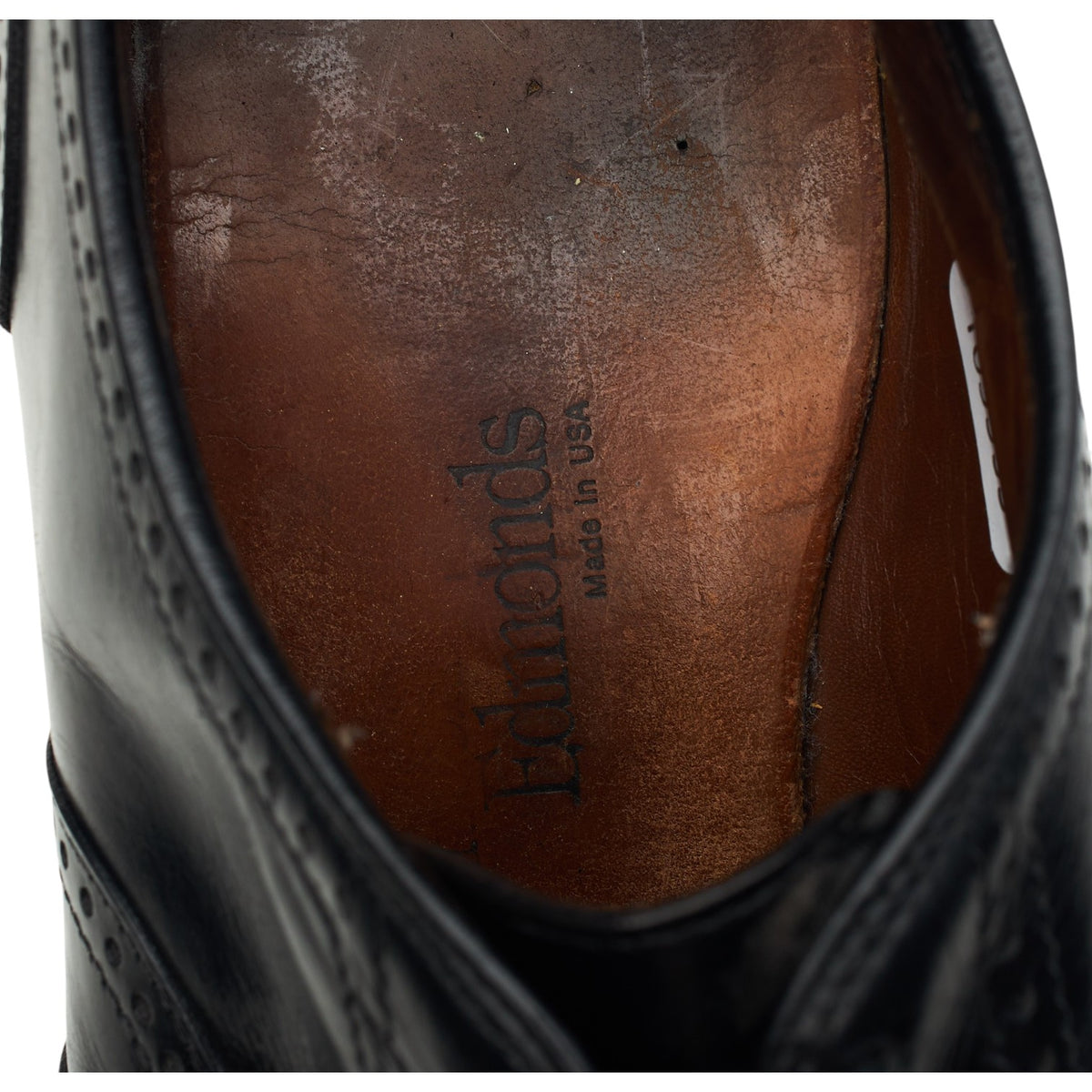 'Marlow' Black Leather Oxford Brogues UK 9.5 US 10.5 B