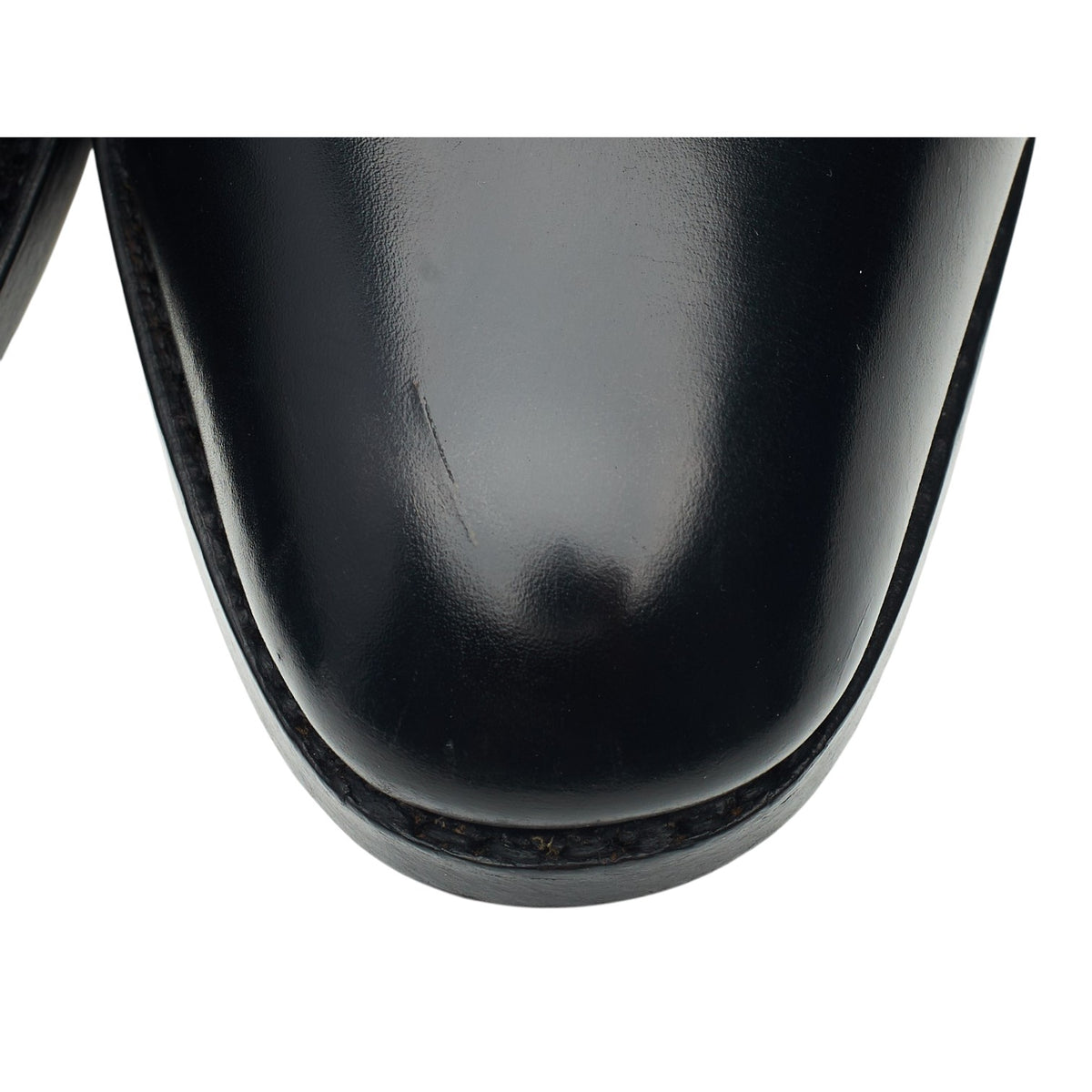 '415' Black Leather Oxford 6 D UK 6.5