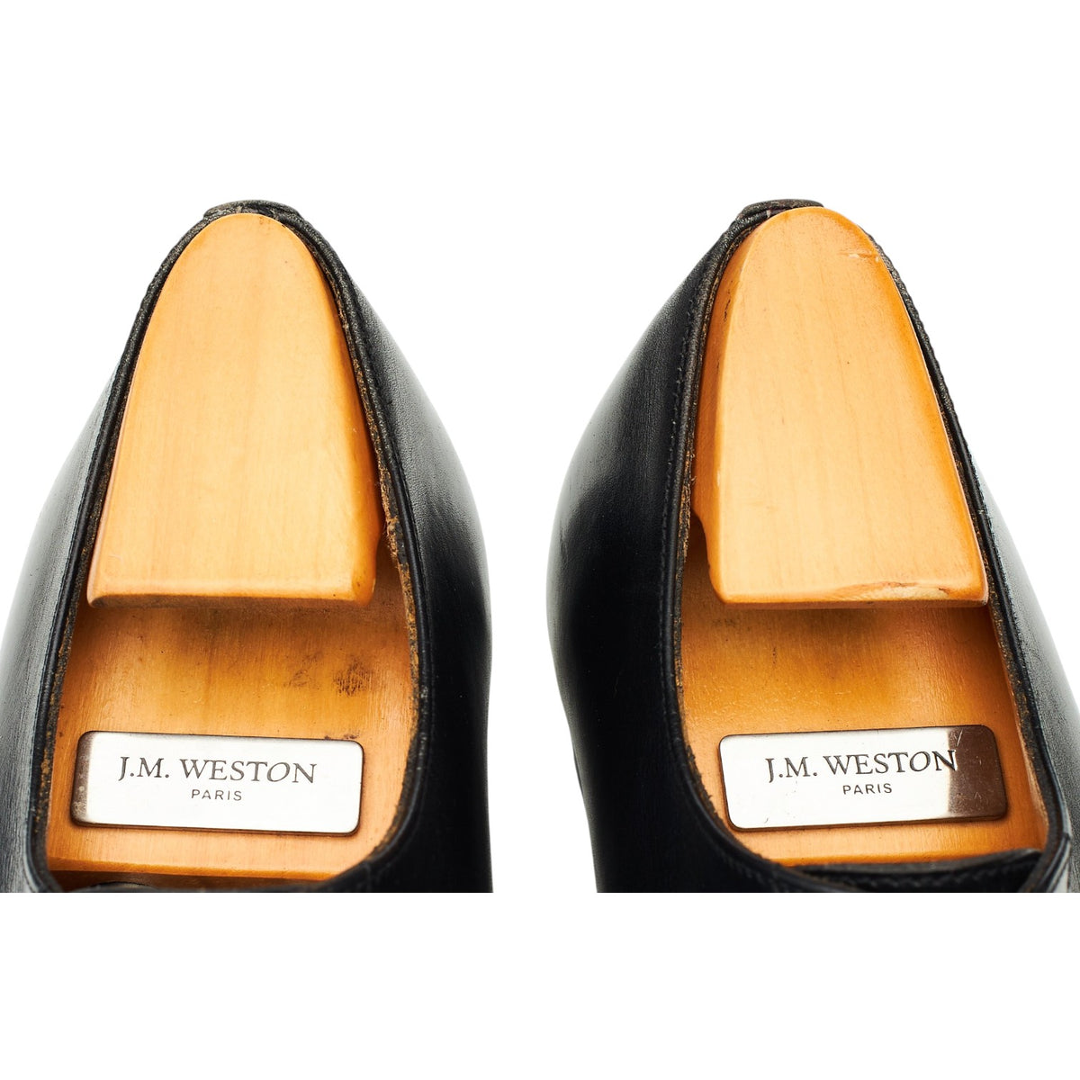 '415' Black Leather Oxford 6 D UK 6.5