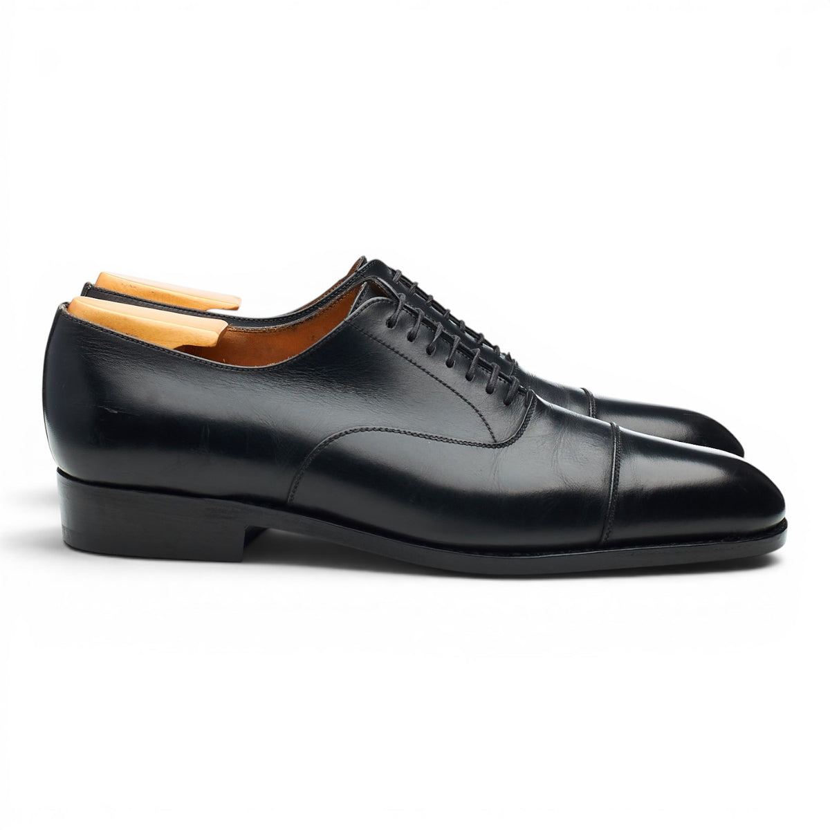 '415' Black Leather Oxford 6 D UK 6.5