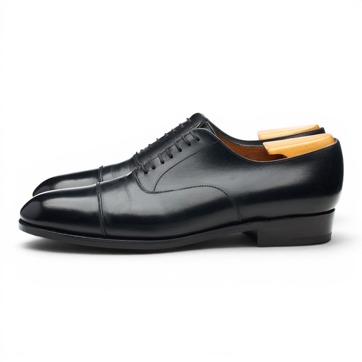 '415' Black Leather Oxford 6 D UK 6.5
