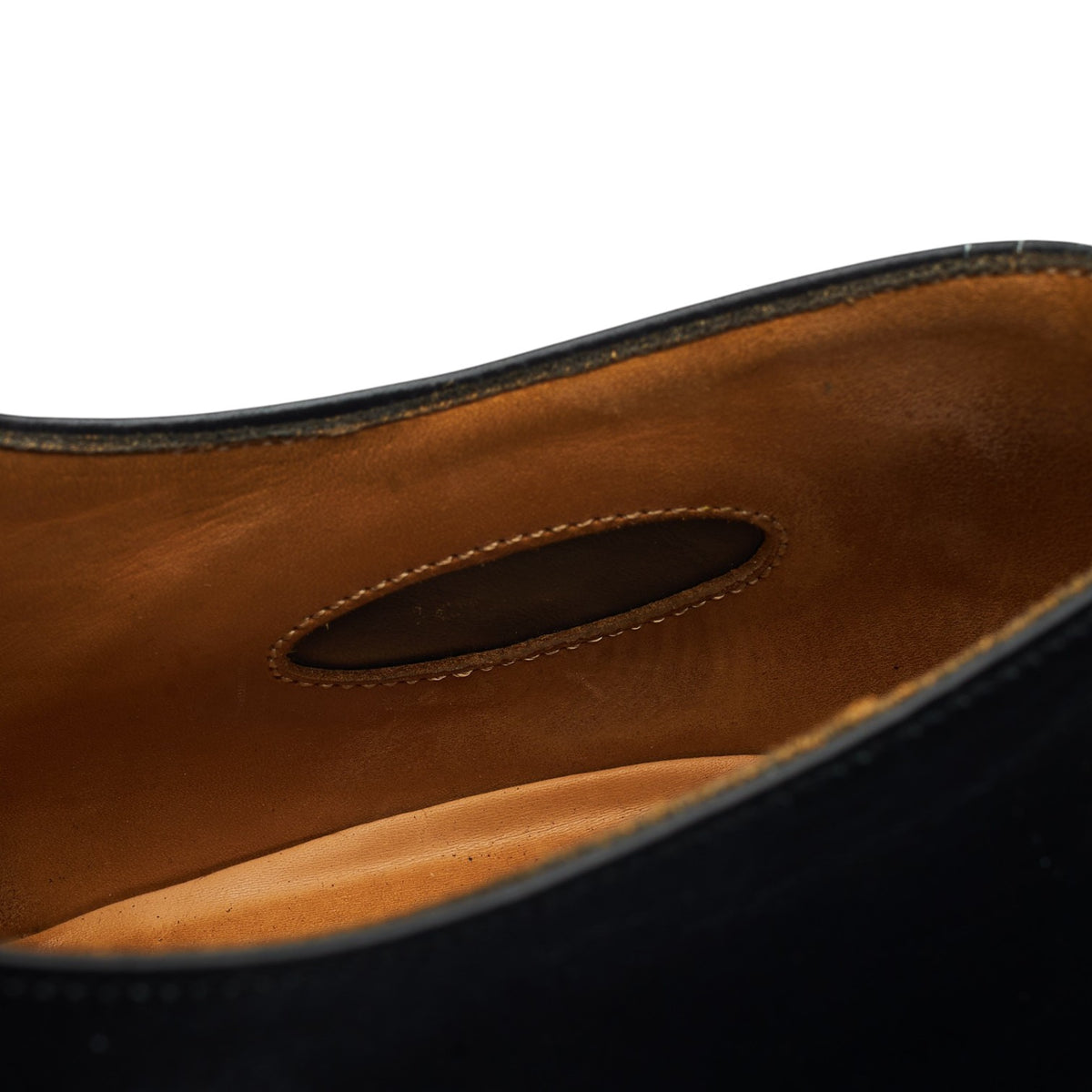 Royal Collection 'Henry' Black Leather Oxford UK 10.5 F