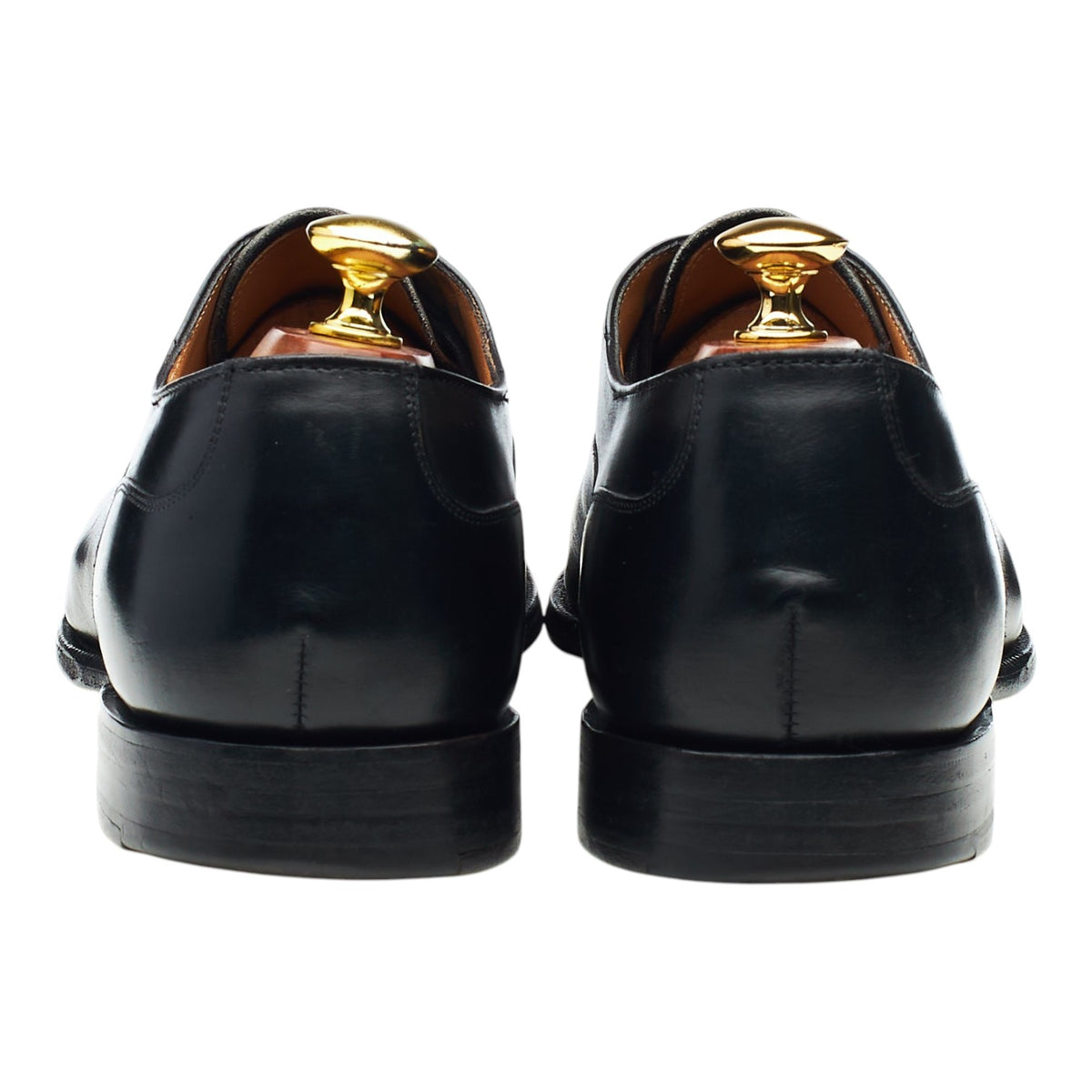'Sheldon' Black Leather Oxford UK 8 F