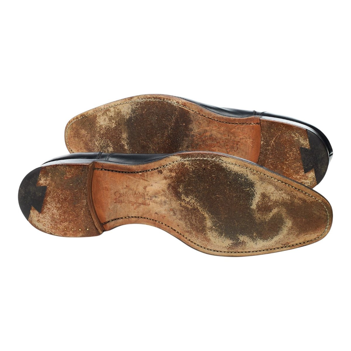 'Sheldon' Black Leather Oxford UK 8 F