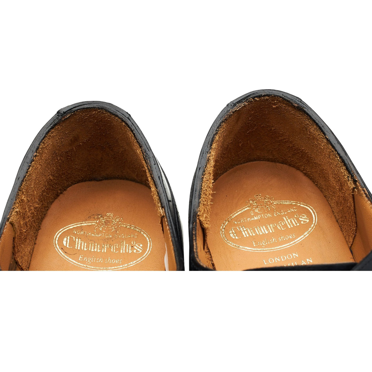 'Sheldon' Black Leather Oxford UK 8 F