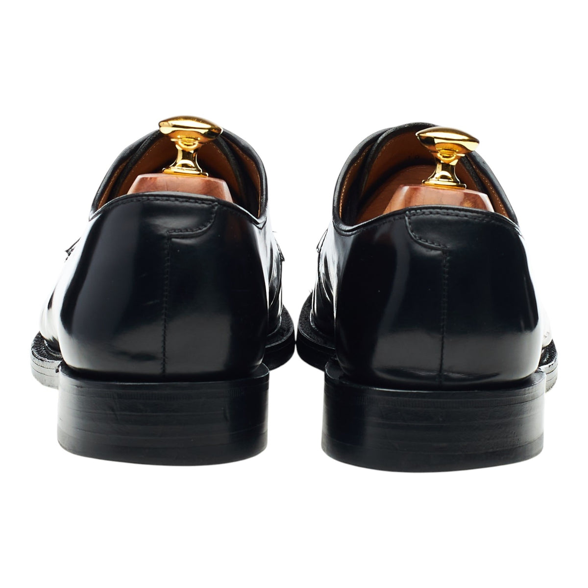 '771' Black Leather Derby UK 10 F