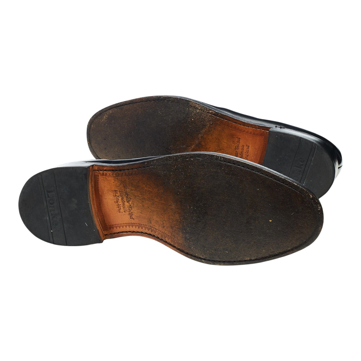 '771' Black Leather Derby UK 10 F