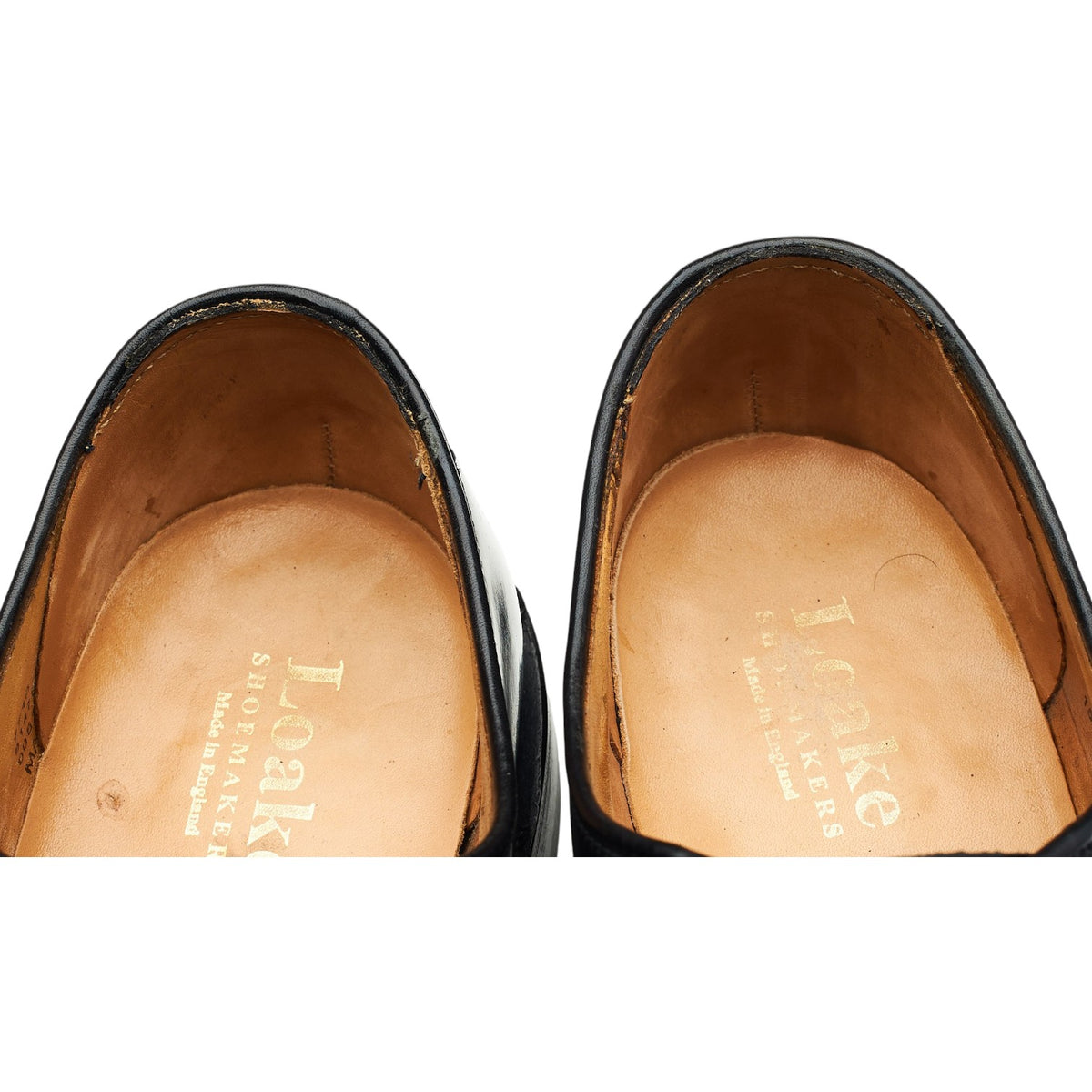 '771' Black Leather Derby UK 10 F