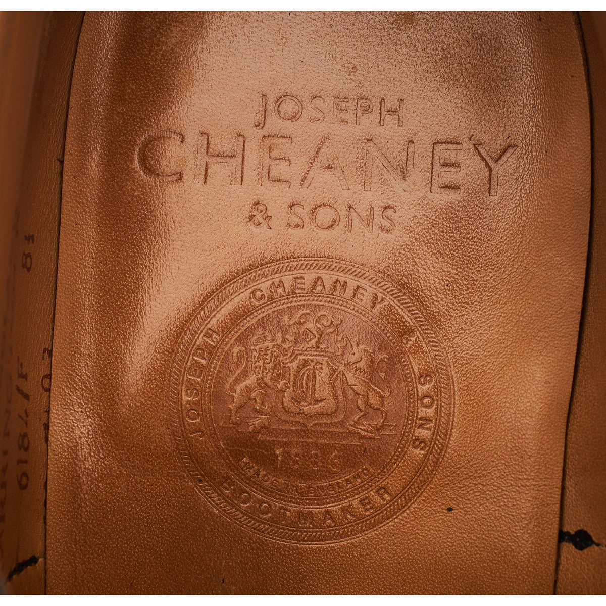 'Harrington' Black Leather Oxford UK 8.5 F