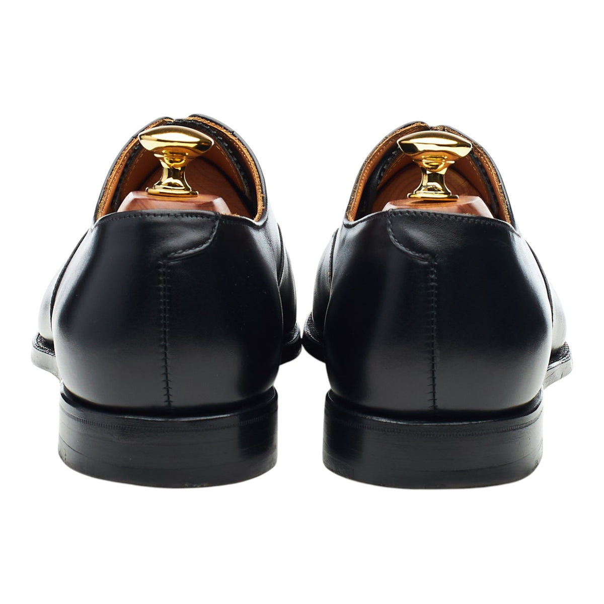 'Arden' Black Leather Oxford Brogues UK 6.5 E