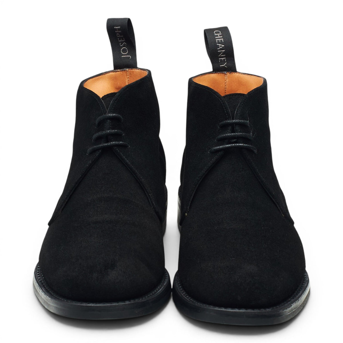 'Jackie III' Black Suede Chukka Boots UK 8.5 F