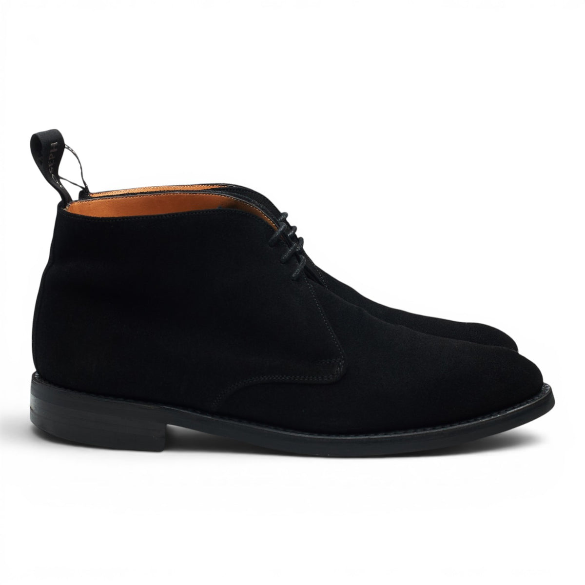 'Jackie III' Black Suede Chukka Boots UK 8.5 F