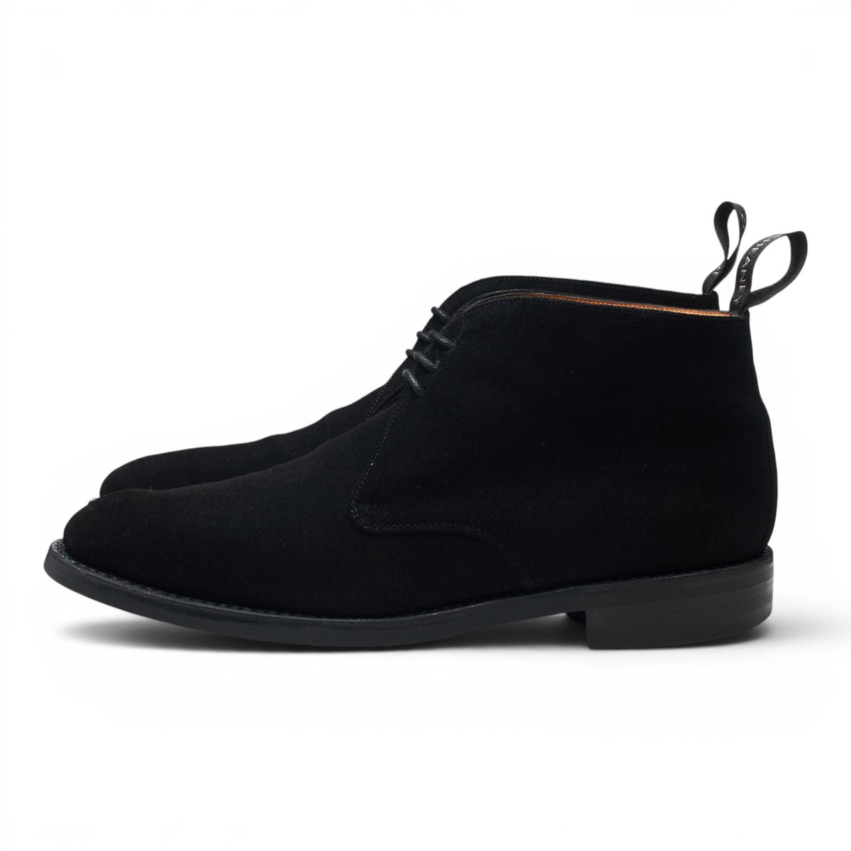 'Jackie III' Black Suede Chukka Boots UK 8.5 F