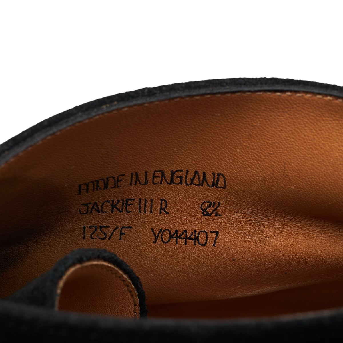 'Jackie III' Black Suede Chukka Boots UK 8.5 F