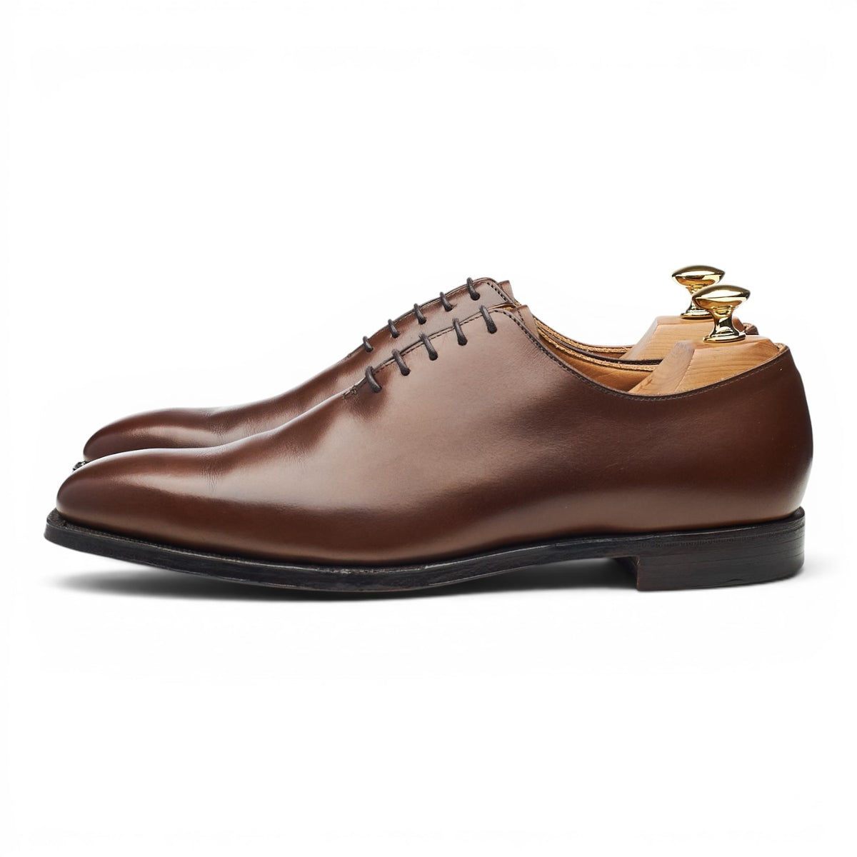 'Alex' Dark Brown Leather Wholecut Oxford UK 6.5 E