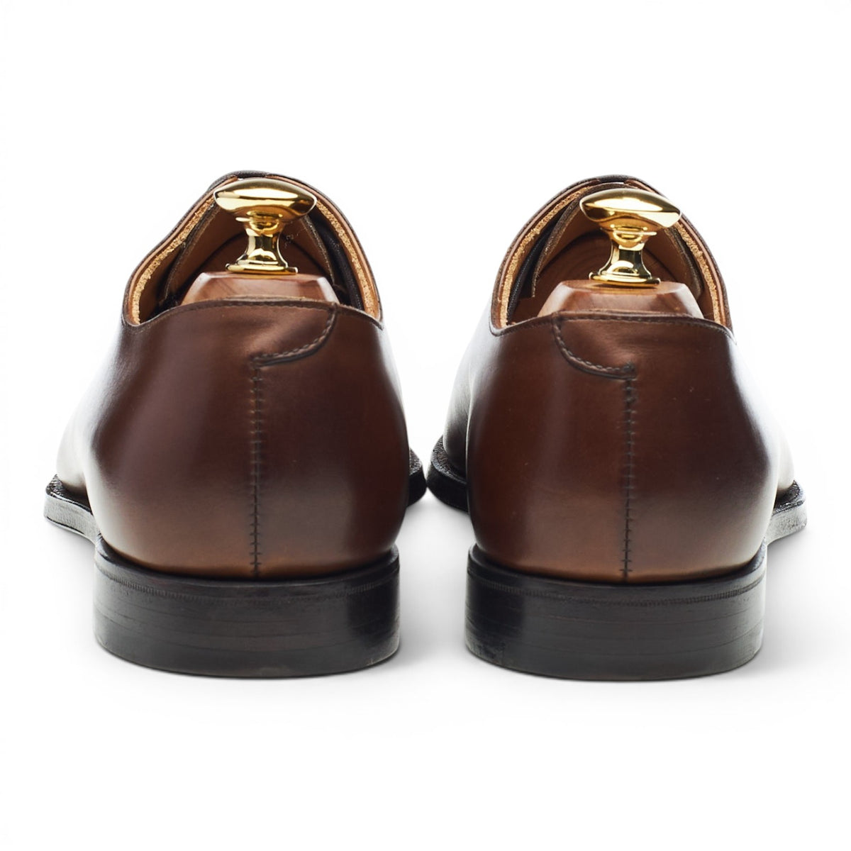 'Alex' Dark Brown Leather Wholecut Oxford UK 6.5 E