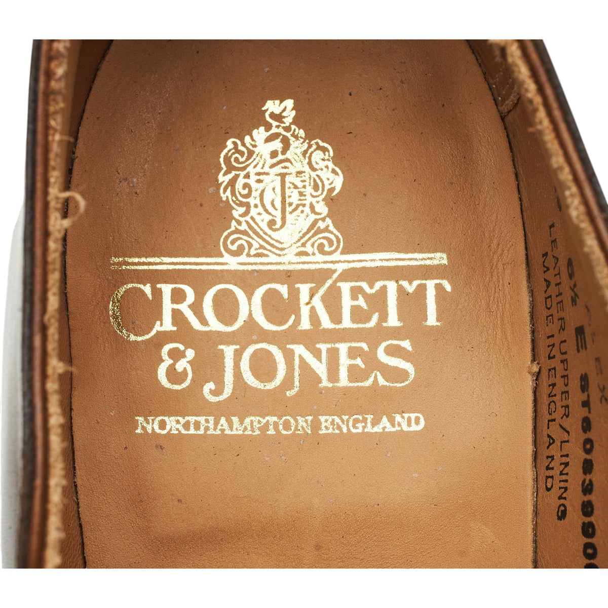 'Alex' Dark Brown Leather Wholecut Oxford UK 6.5 E