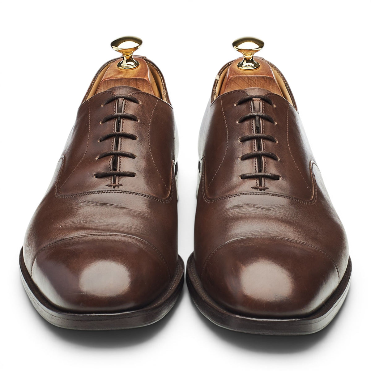 'Consul' Brown Leather Oxford UK 9.5 F