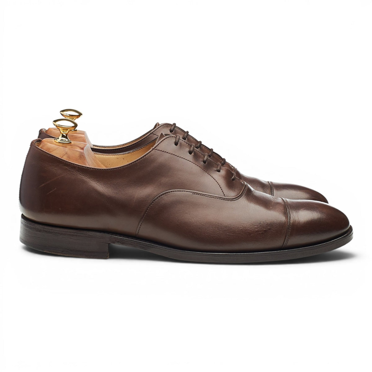 'Consul' Brown Leather Oxford UK 9.5 F