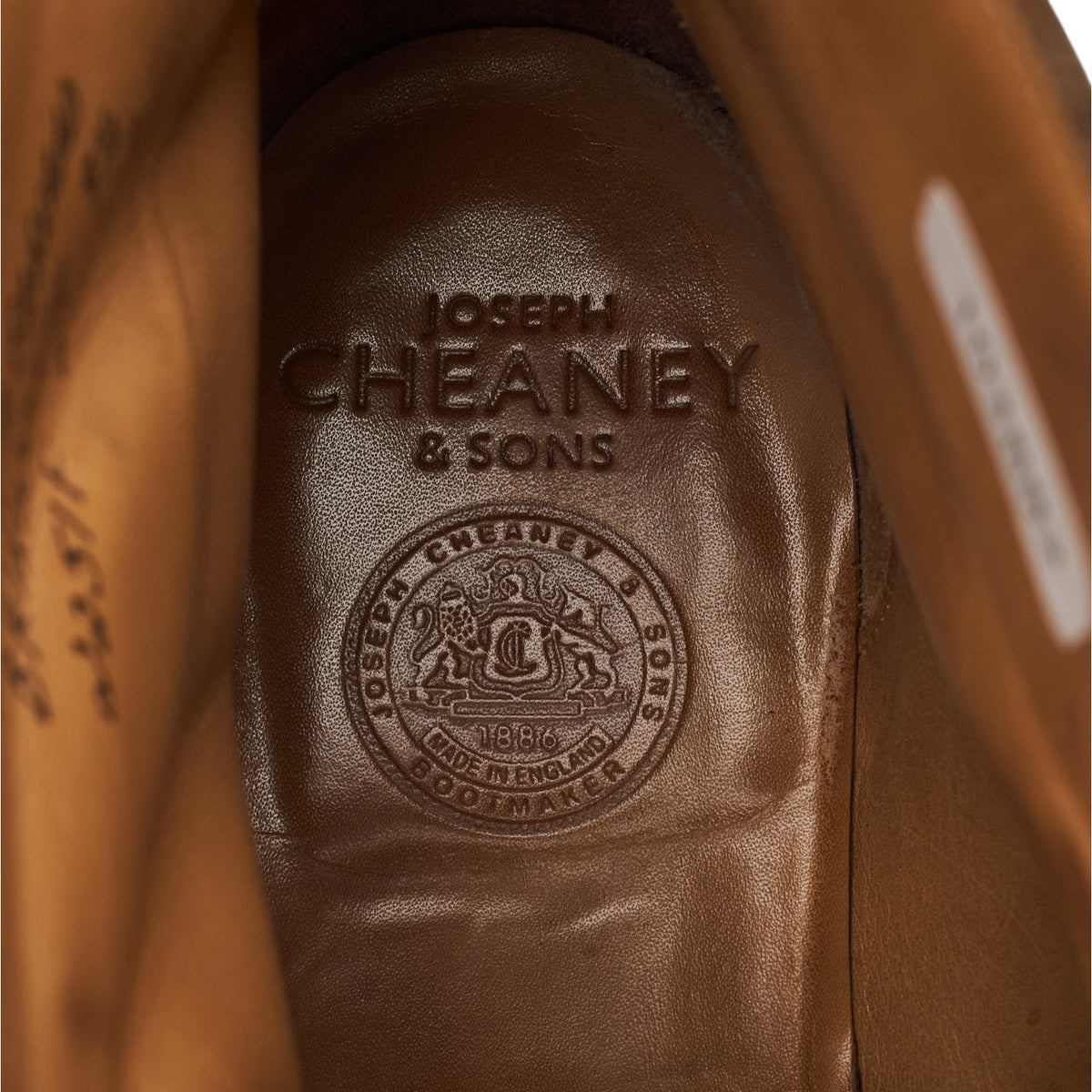 'Brixworth' Brown Leather Balmoral Boots UK 9.5 F