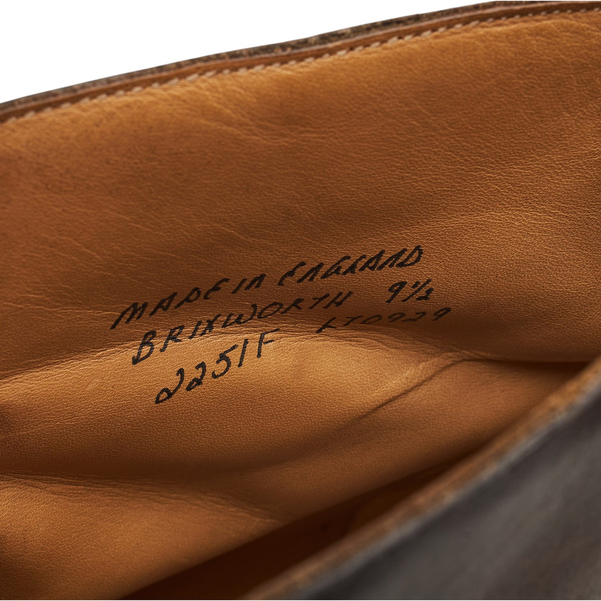 'Brixworth' Brown Leather Balmoral Boots UK 9.5 F