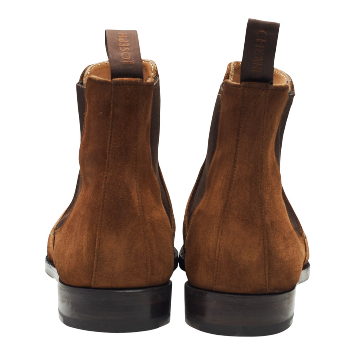 'Graham' Snuff Brown Suede Chelsea Boots UK 10 F