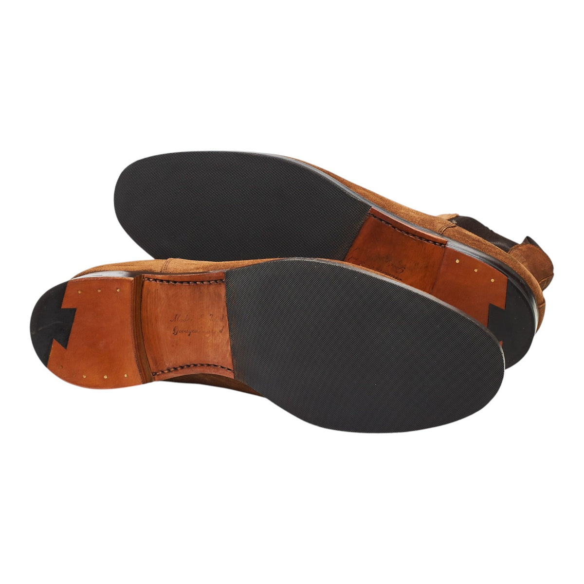 'Graham' Snuff Brown Suede Chelsea Boots UK 10 F