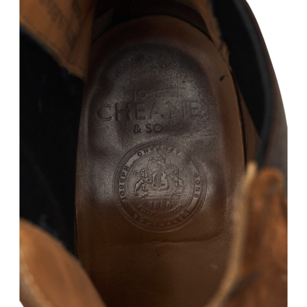 'Graham' Snuff Brown Suede Chelsea Boots UK 10 F