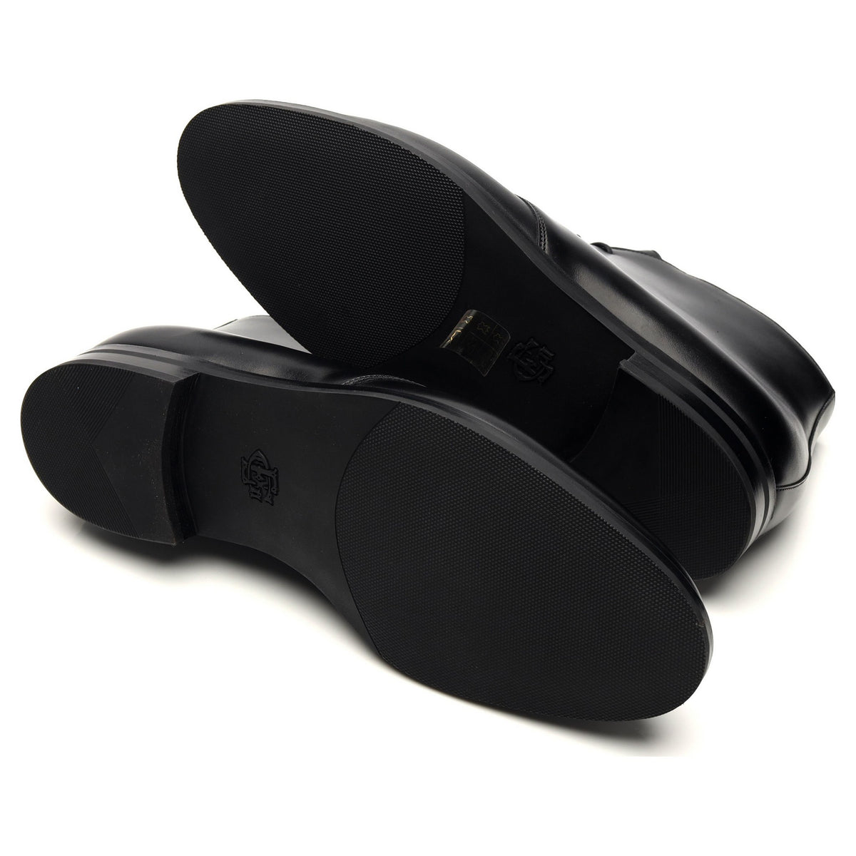 &#39;Banbury&#39; Black Leather Chukka Boots UK 9 F