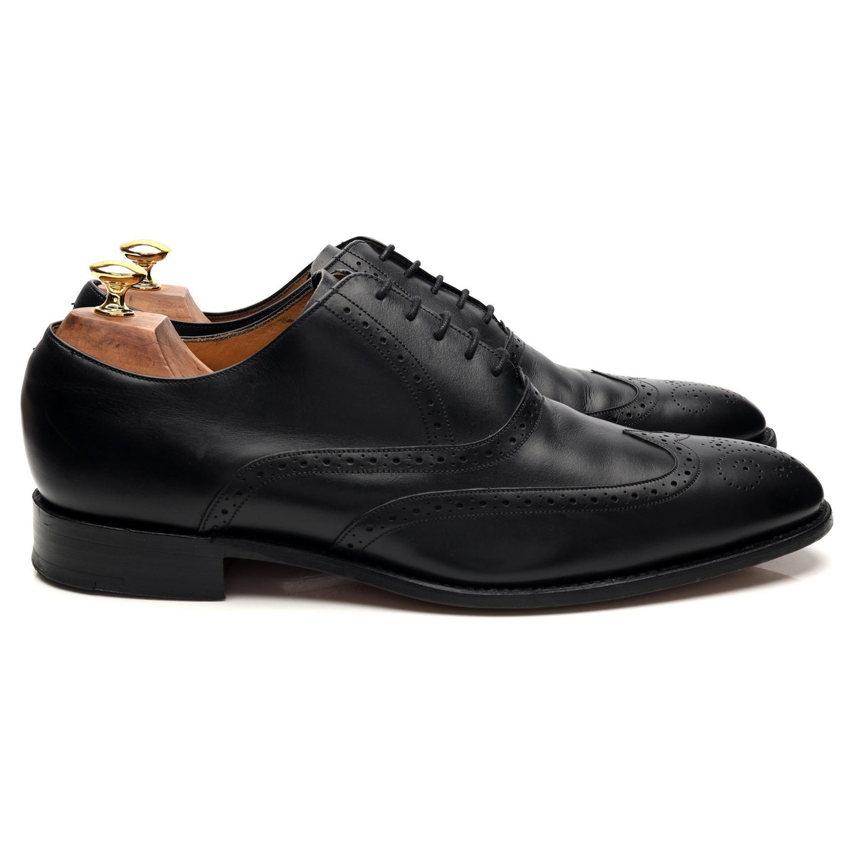 Black Leather Oxford Brogues UK 11 G