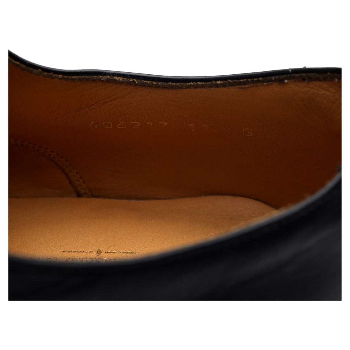 Black Leather Oxford Brogues UK 11 G