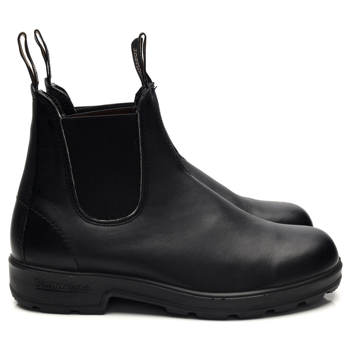 &#39;1308&#39; Black Leather Chelsea Boots Uk 6