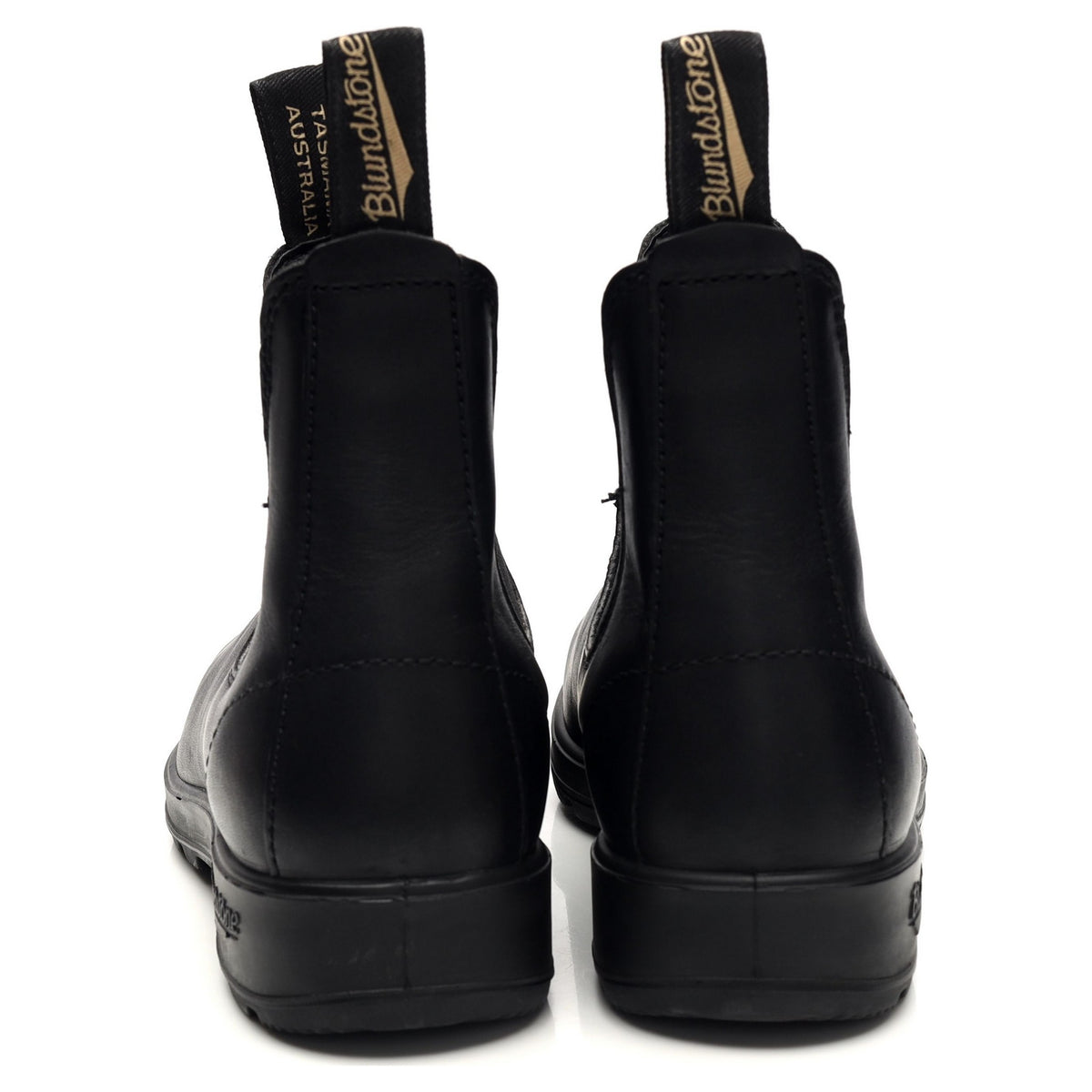 &#39;1308&#39; Black Leather Chelsea Boots Uk 6