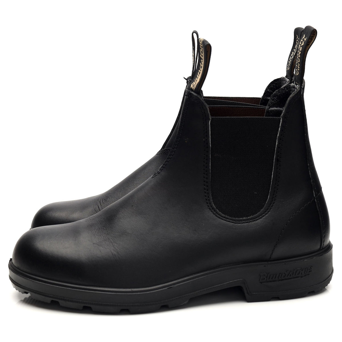 &#39;1308&#39; Black Leather Chelsea Boots Uk 6