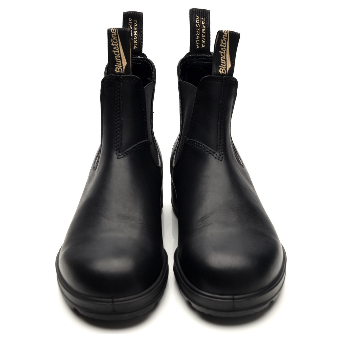 &#39;1308&#39; Black Leather Chelsea Boots Uk 6