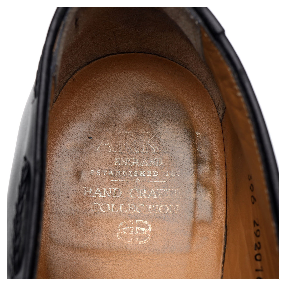 Black Leather Tassel Loafers UK 10 FX