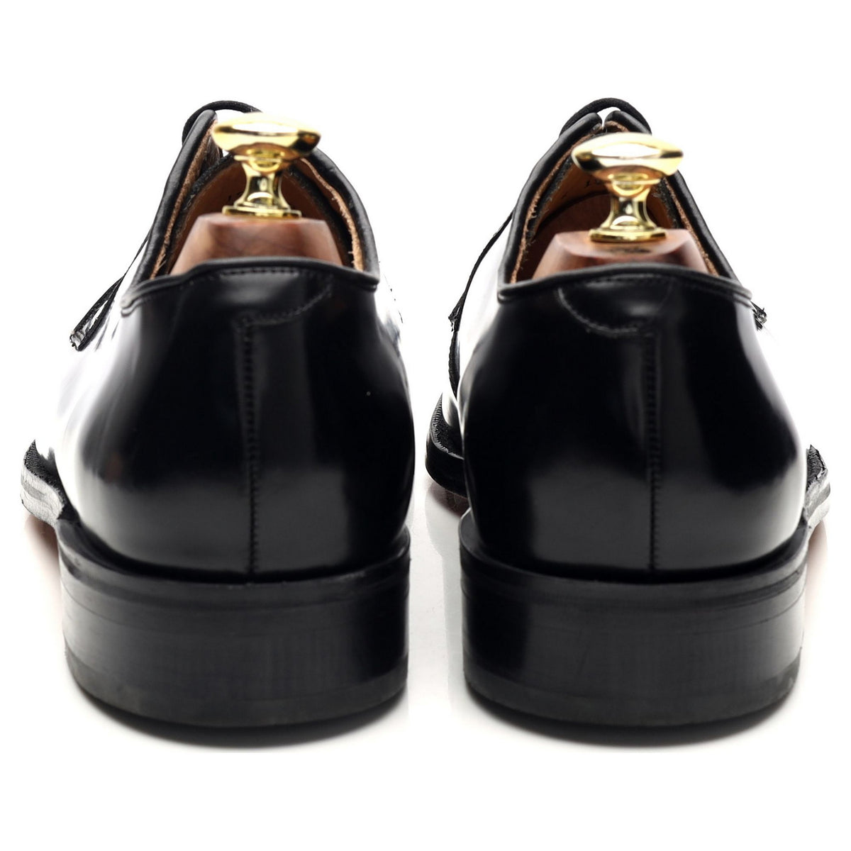 Black Leather Derby UK 7.5 F