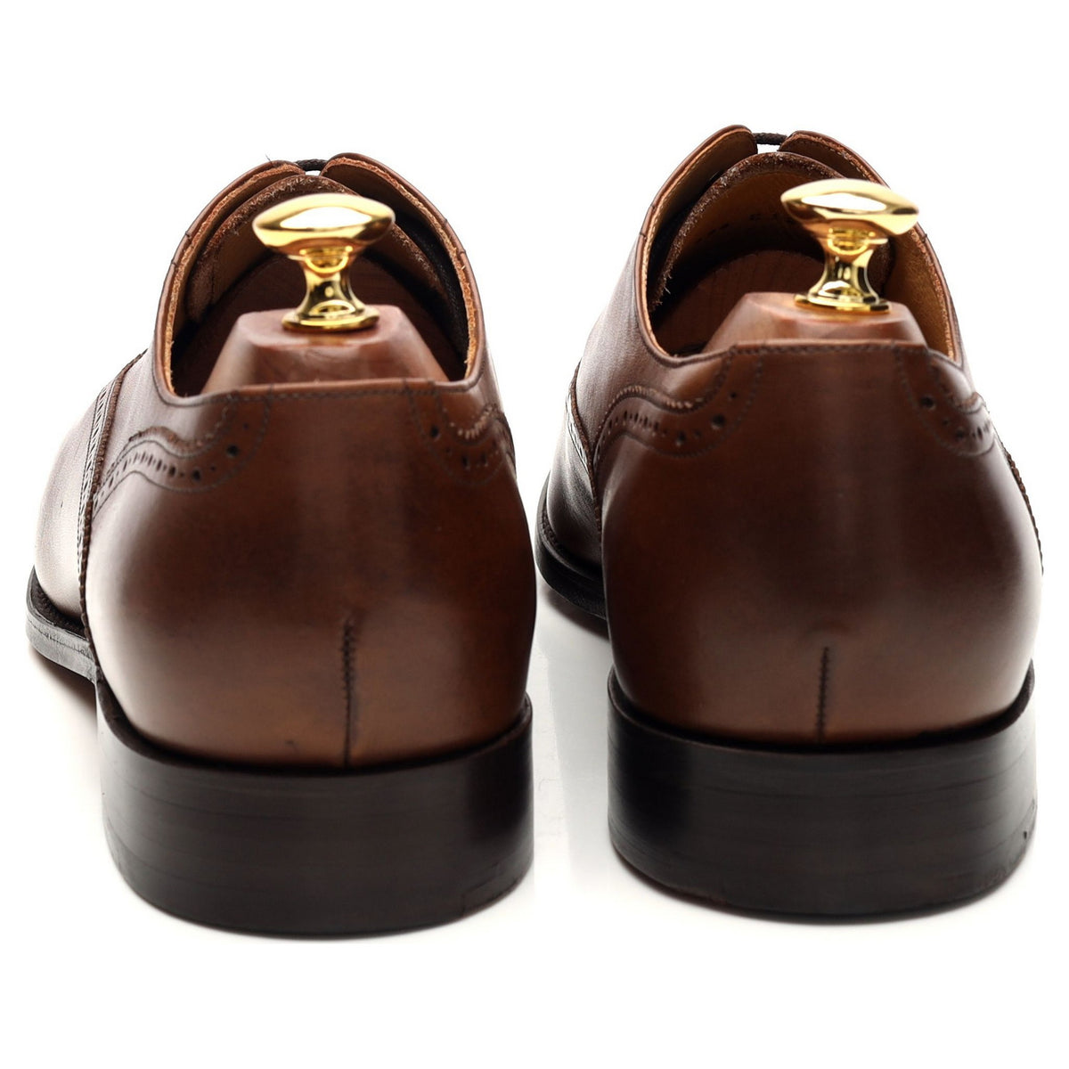 &#39;Newcastle&#39; Brown Leather Oxford Brogues UK 9 G