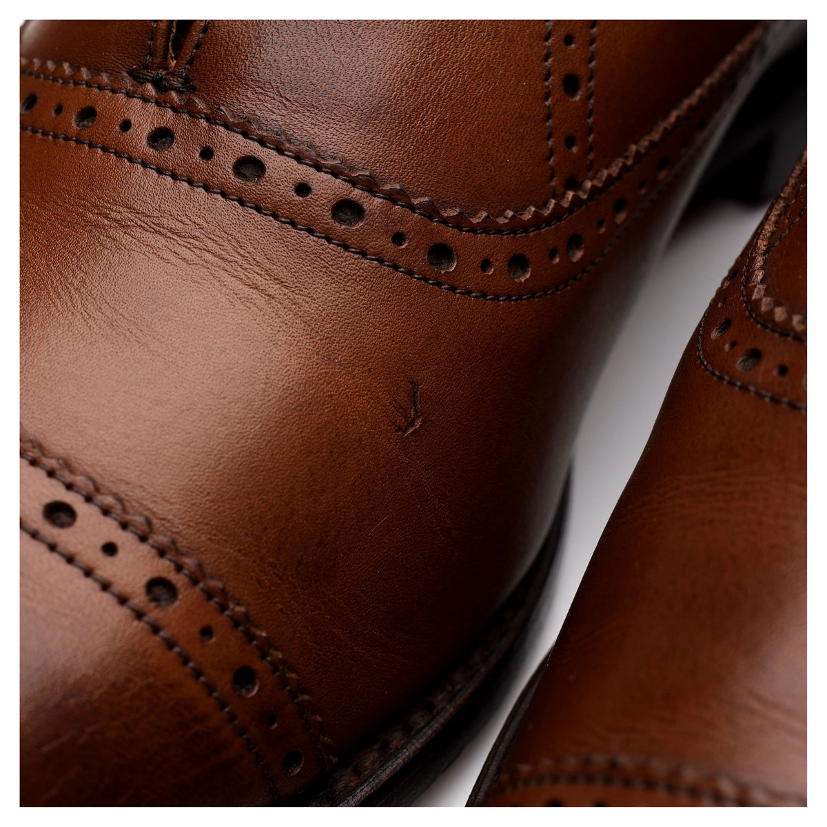 &#39;Newcastle&#39; Brown Leather Oxford Brogues UK 9 G