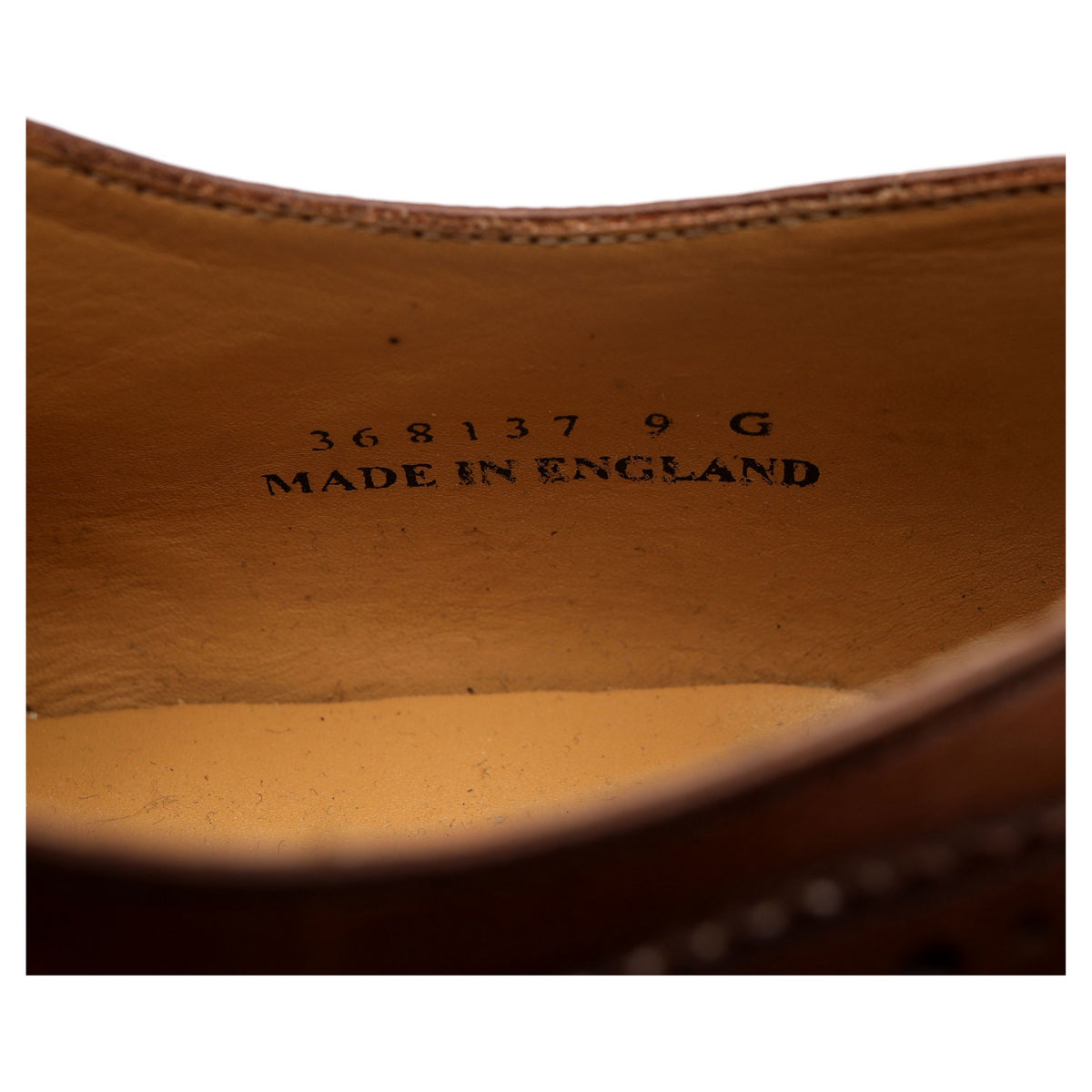 &#39;Newcastle&#39; Brown Leather Oxford Brogues UK 9 G