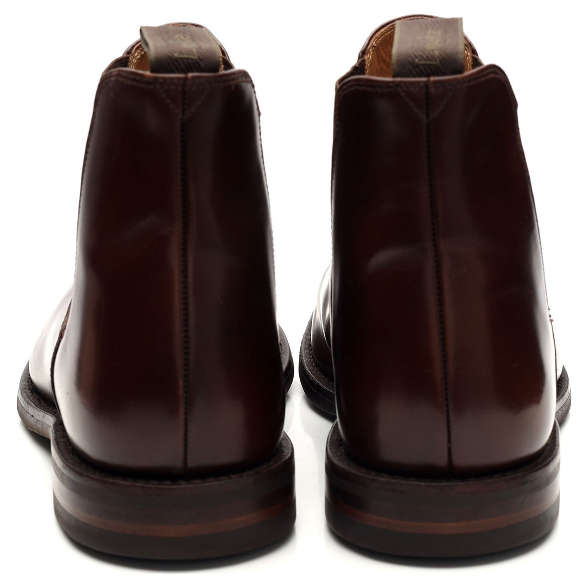 &#39;Ascot&#39; Brown Leather Chelsea Boots UK 8.5 F