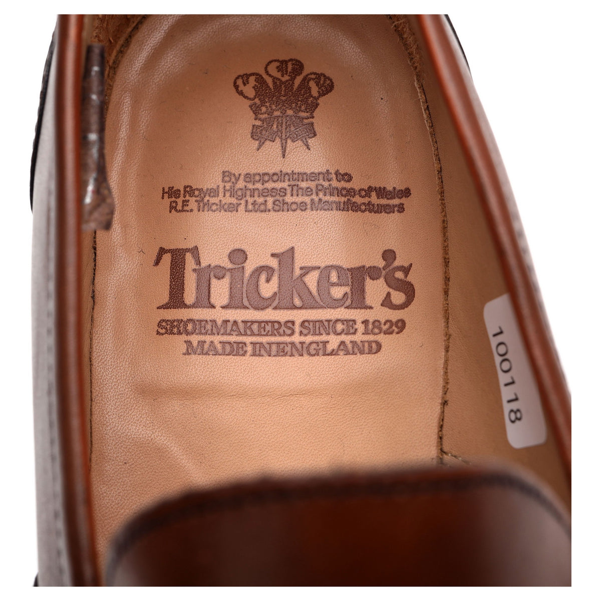 &#39;James&#39; Brown Leather Loafers UK 9.5